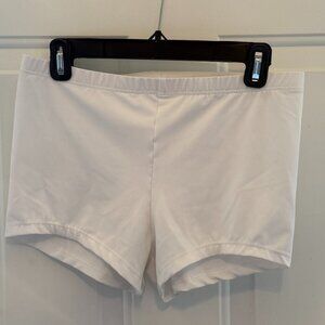 Weissman AL White Dance Shorts